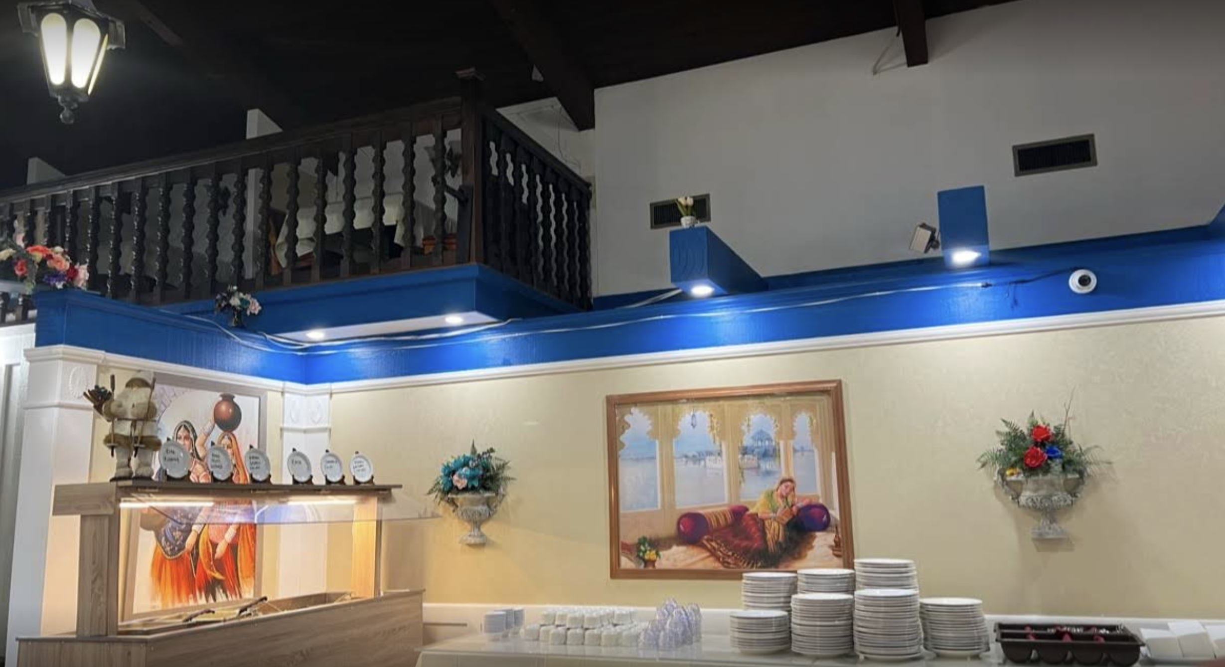 New Maharaja Restaurant Interior